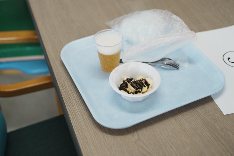 チョコバナナ、綿あめ、ノンアルコールビール